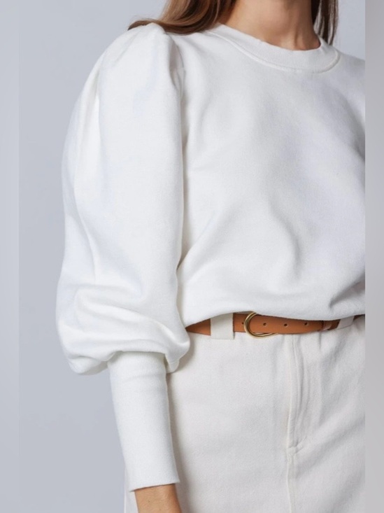 Cleobella Tops - Cleobella Indi Sweatshirt - Ivory size M
